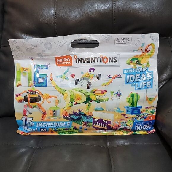 Mega Construx Inventions Deluxe Pack Building Huge Set Discontinued NEW & Gift - Picture 8 of 16